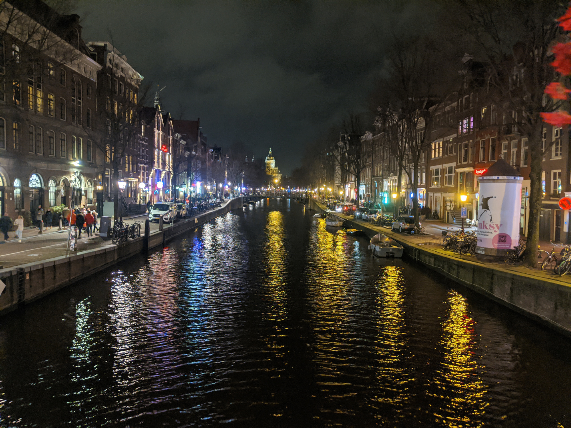 The canals of Amsterdam