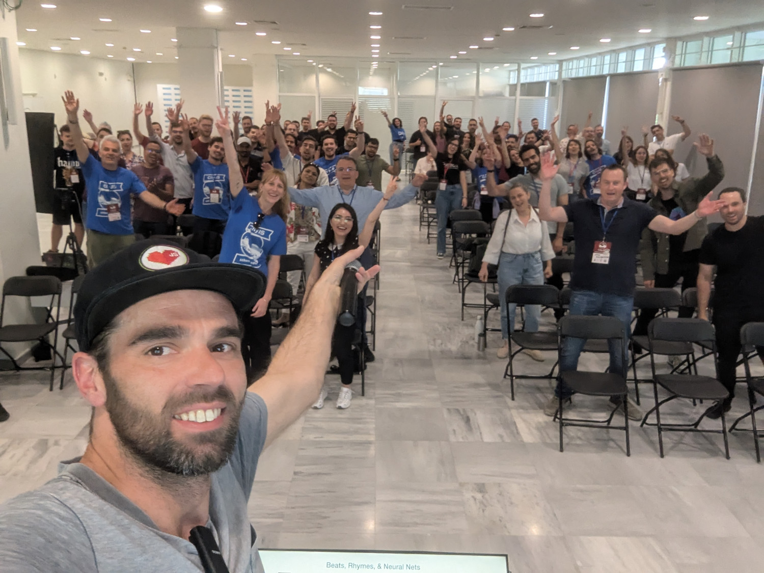 Something special happened at CityJS Athens