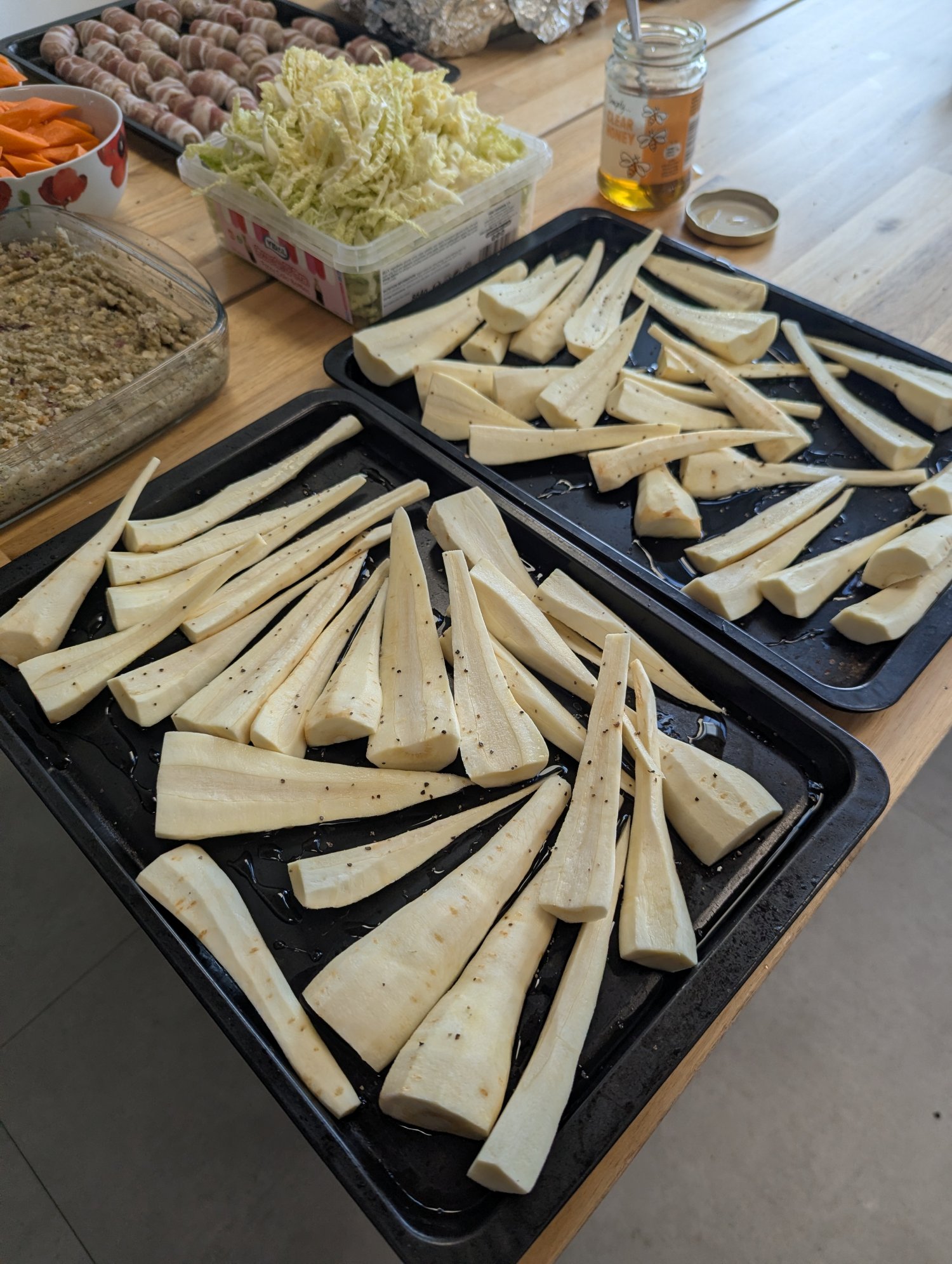 Festive friday parsnips