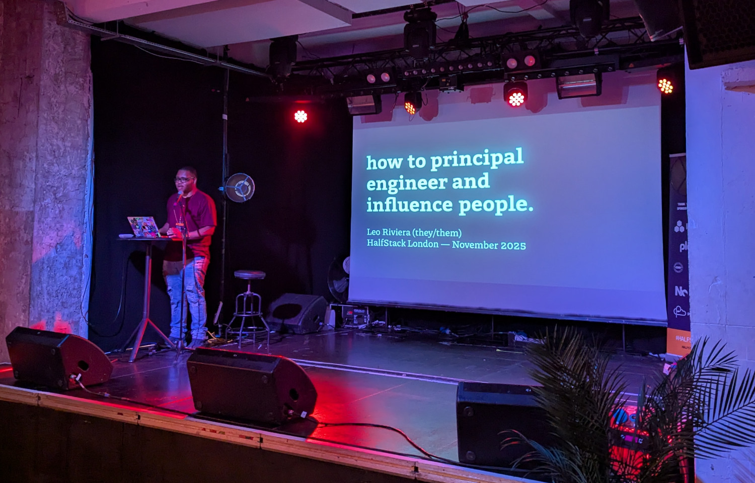 Leo Rivera at HalfStack