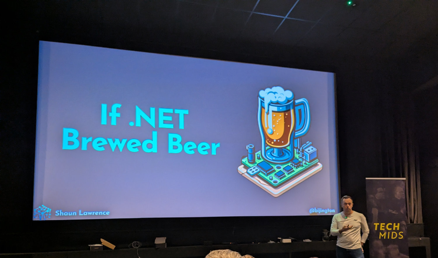 Shawn Lawrence at Tech Mids Conference