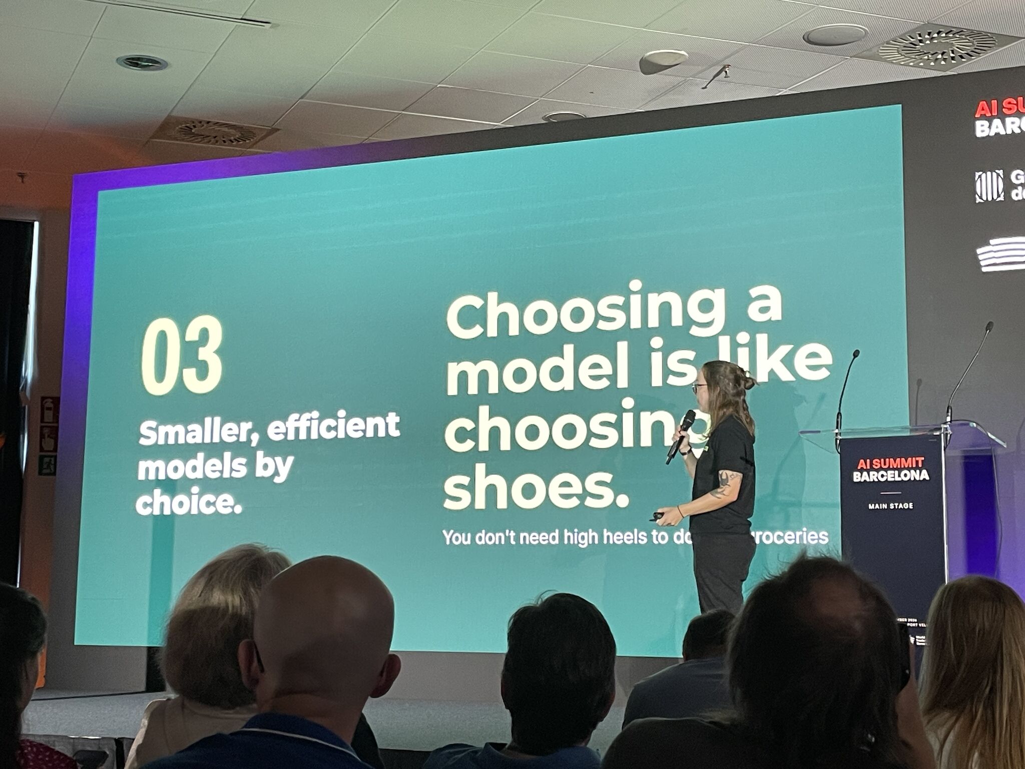 Laura Tissot at AI Summit Barcelona 2026