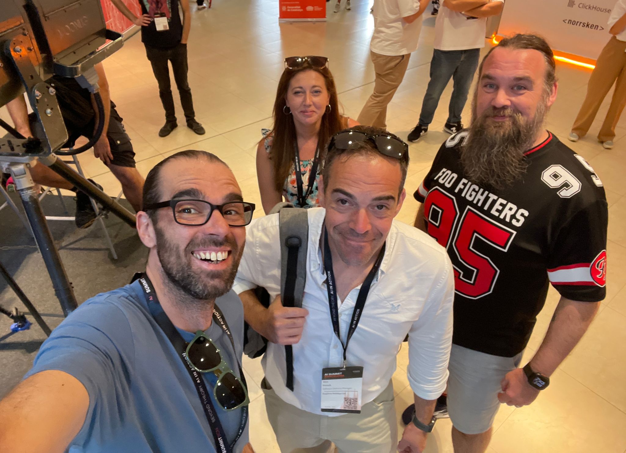 Sapphire Holidays team at AI Summit Barcelona 2026