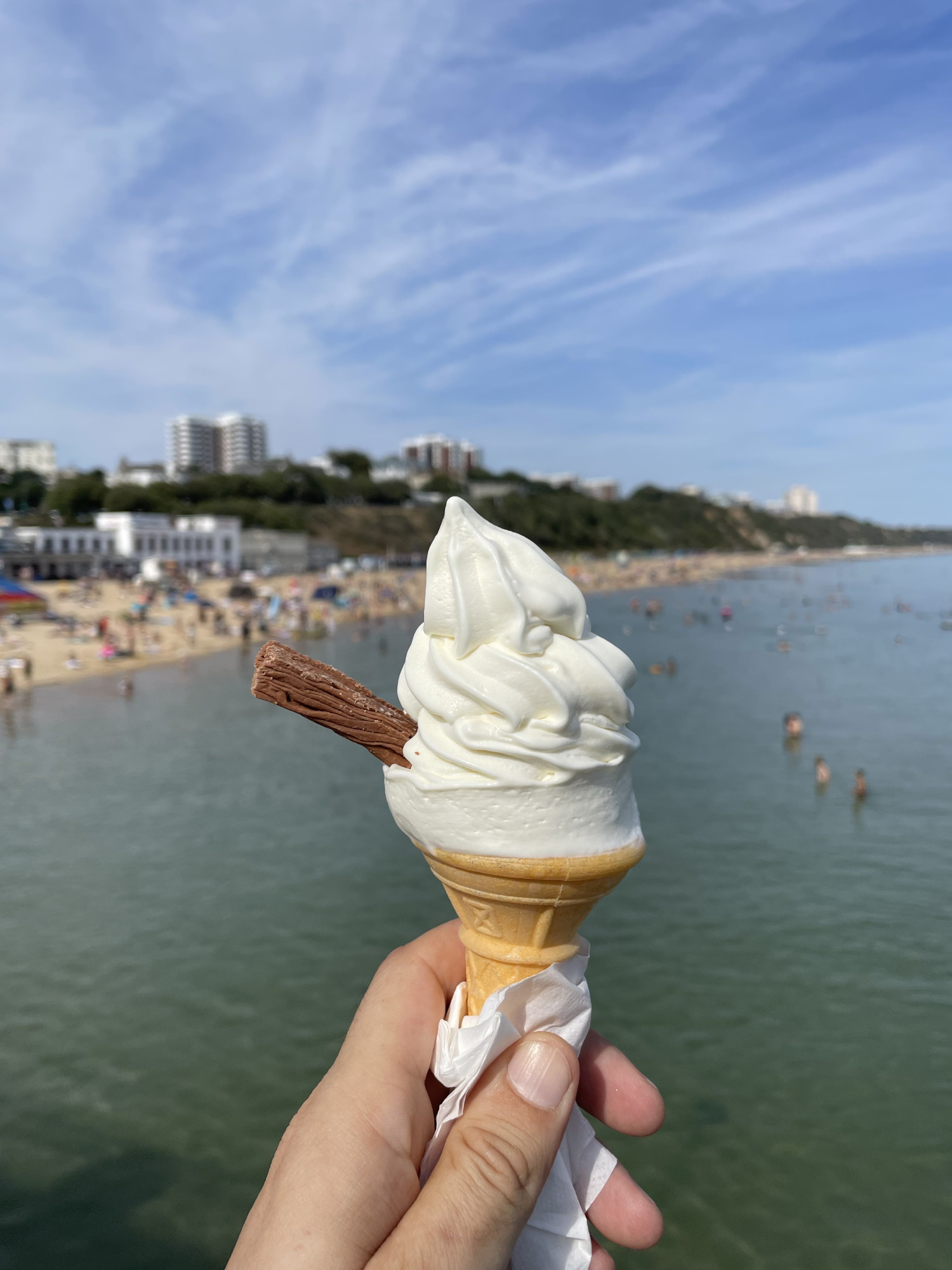 Ice Cream on Bournemouth pier