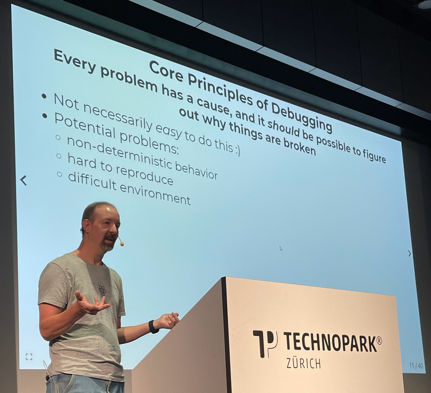 Mark Erikson at Zurich JS