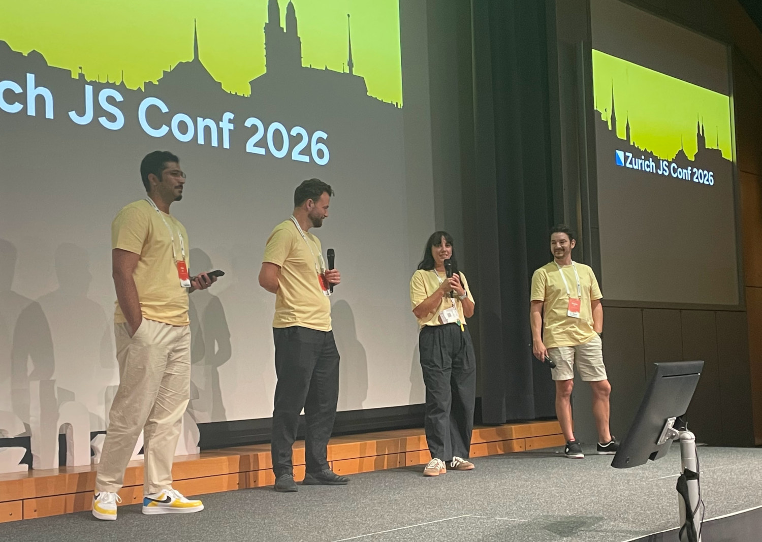The Zurich JS organising team