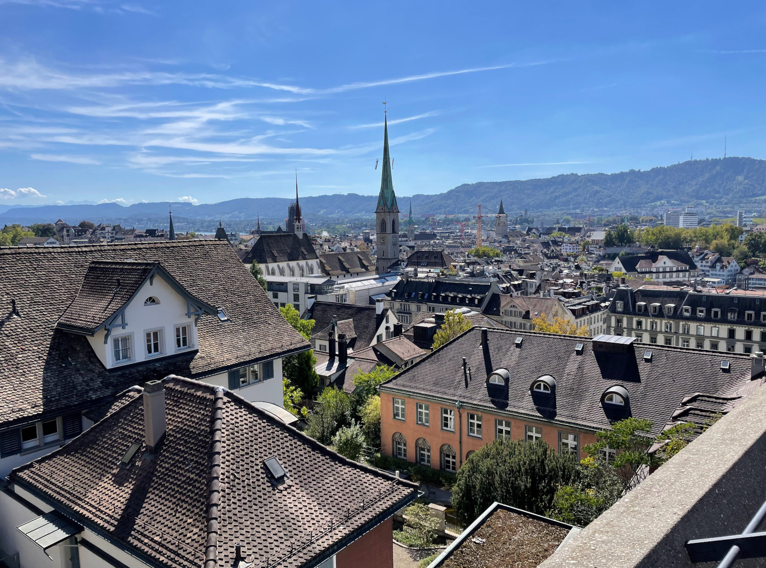 The Zurich skyline