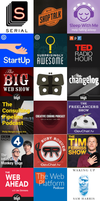 11 podcasts for web developers